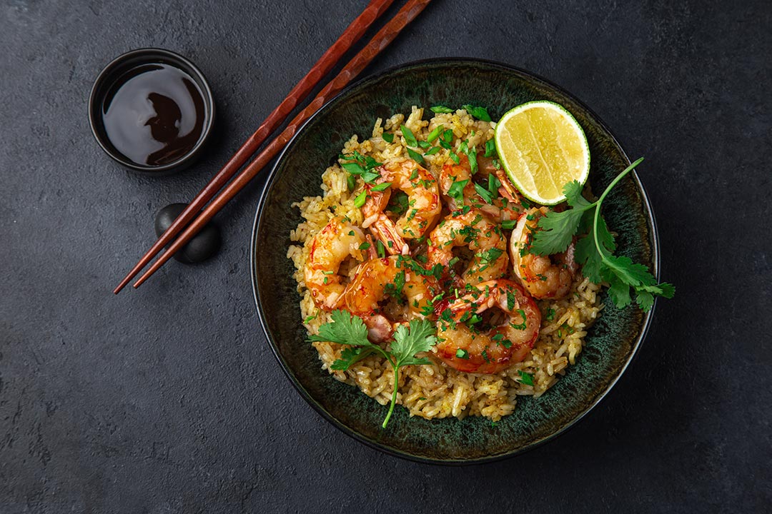 Mexican Shrimp with Cauliflower Rice