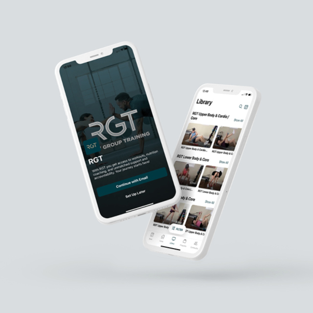 View of the Rev32 app on a smart phone